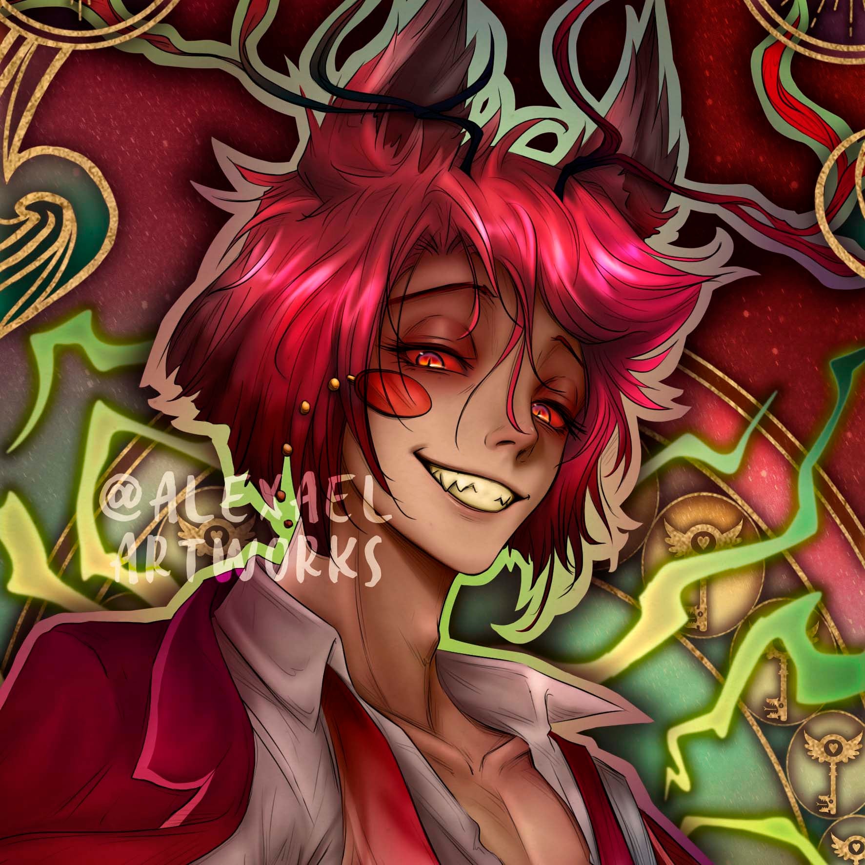 Alastor Tarot Card – Alexael Artworks
