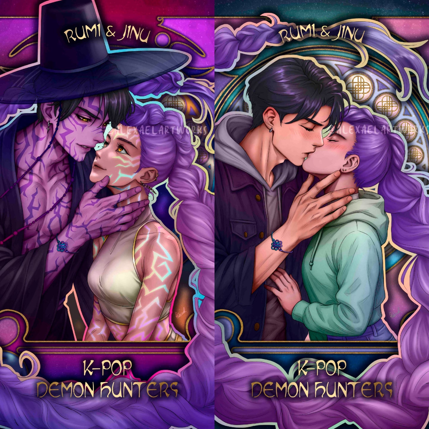 📞 Fanart HOLOGRAPHIC phone case