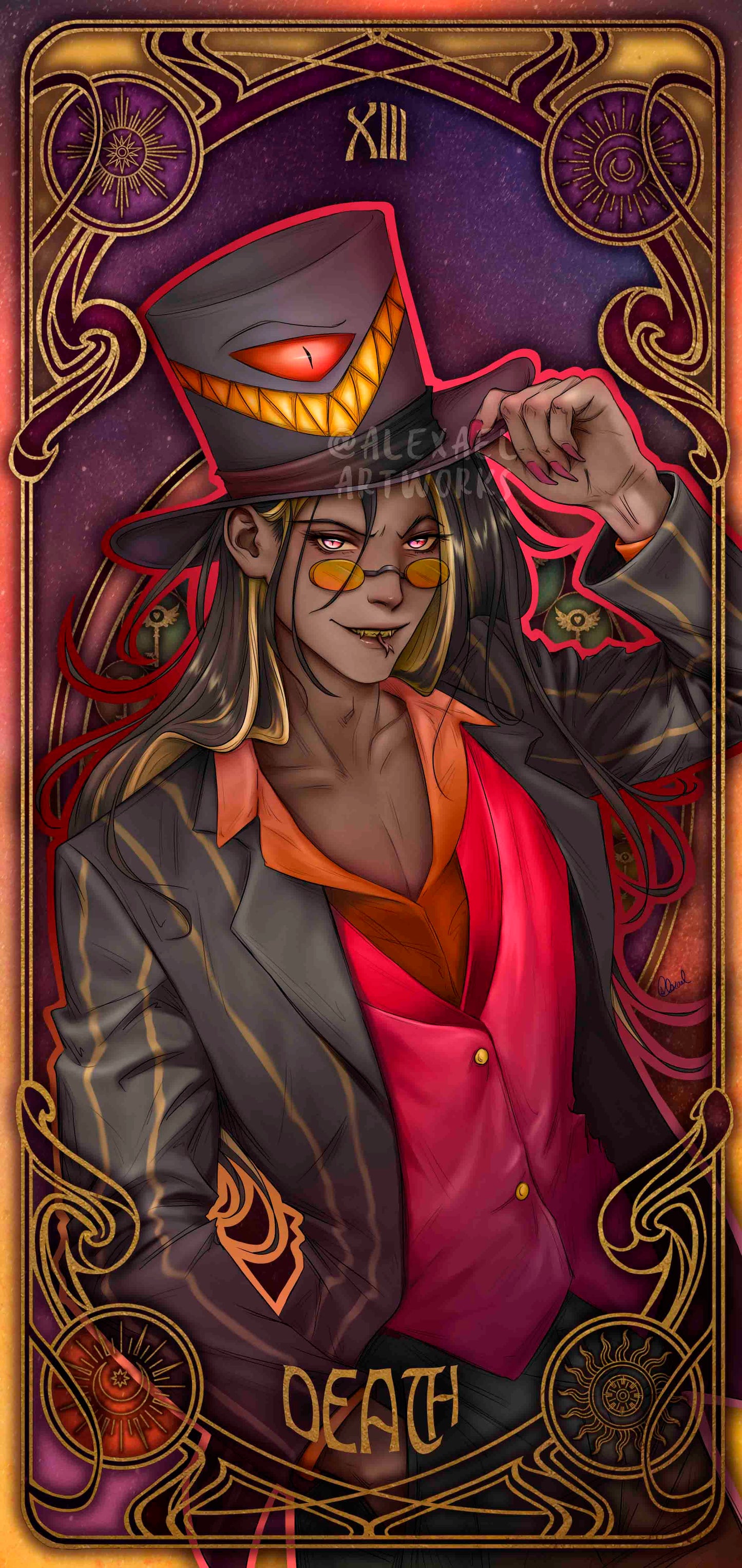 Sir Pentious Tarot Card