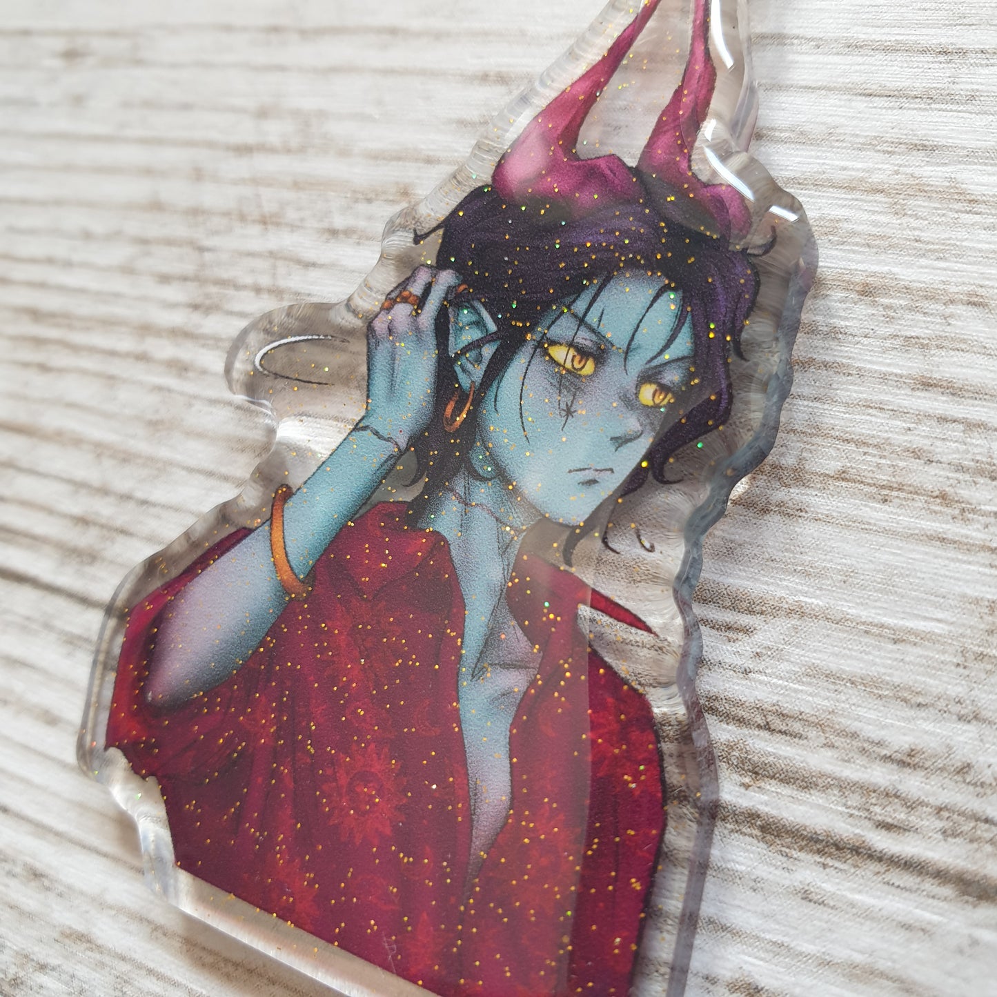 Sasha: A Fool's Fortune Keychain