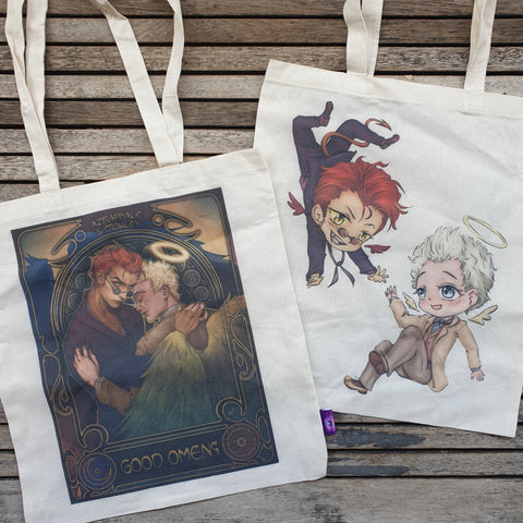 Good Omens Tote Bag