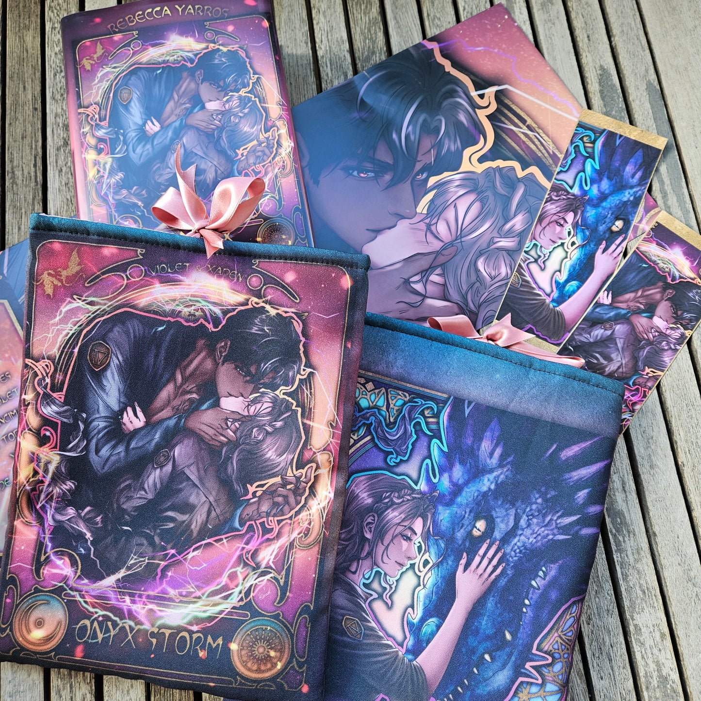 Book Sleeve Violet & Xaden 🎀
