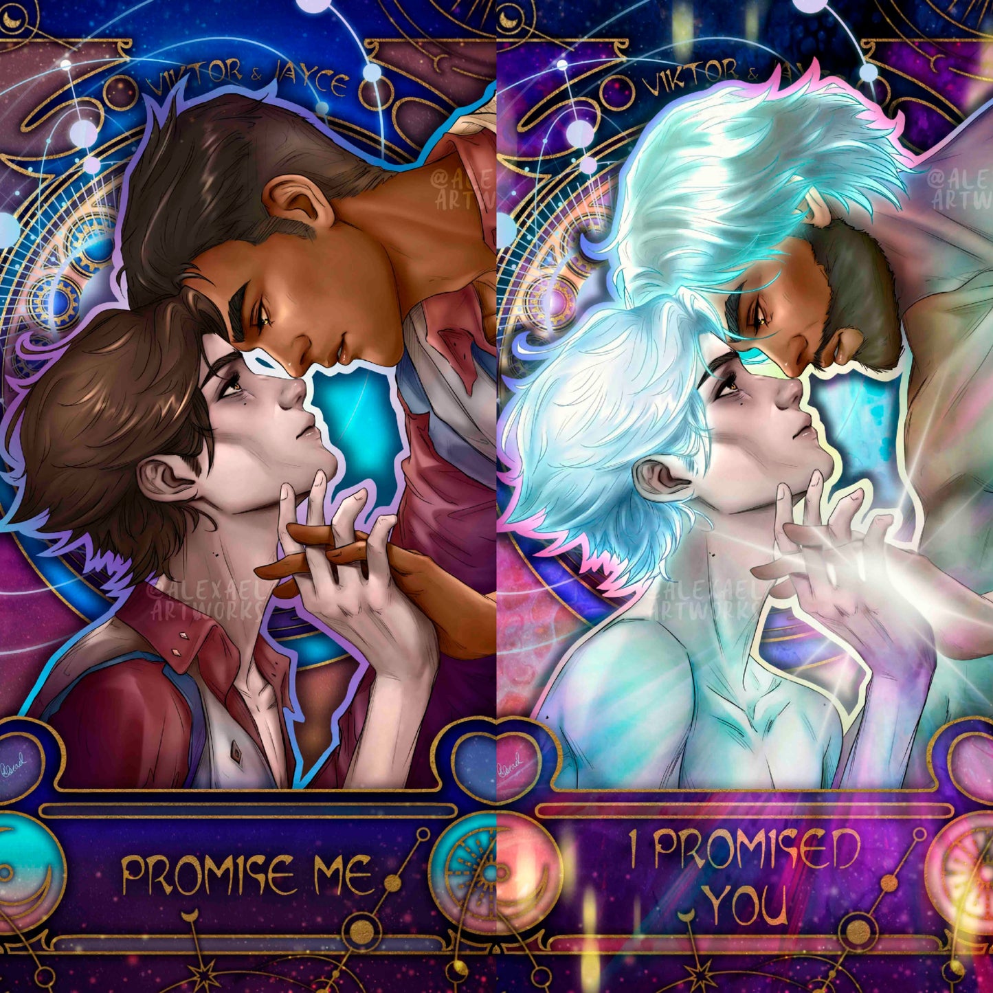 📞 Fanart HOLOGRAPHIC phone case