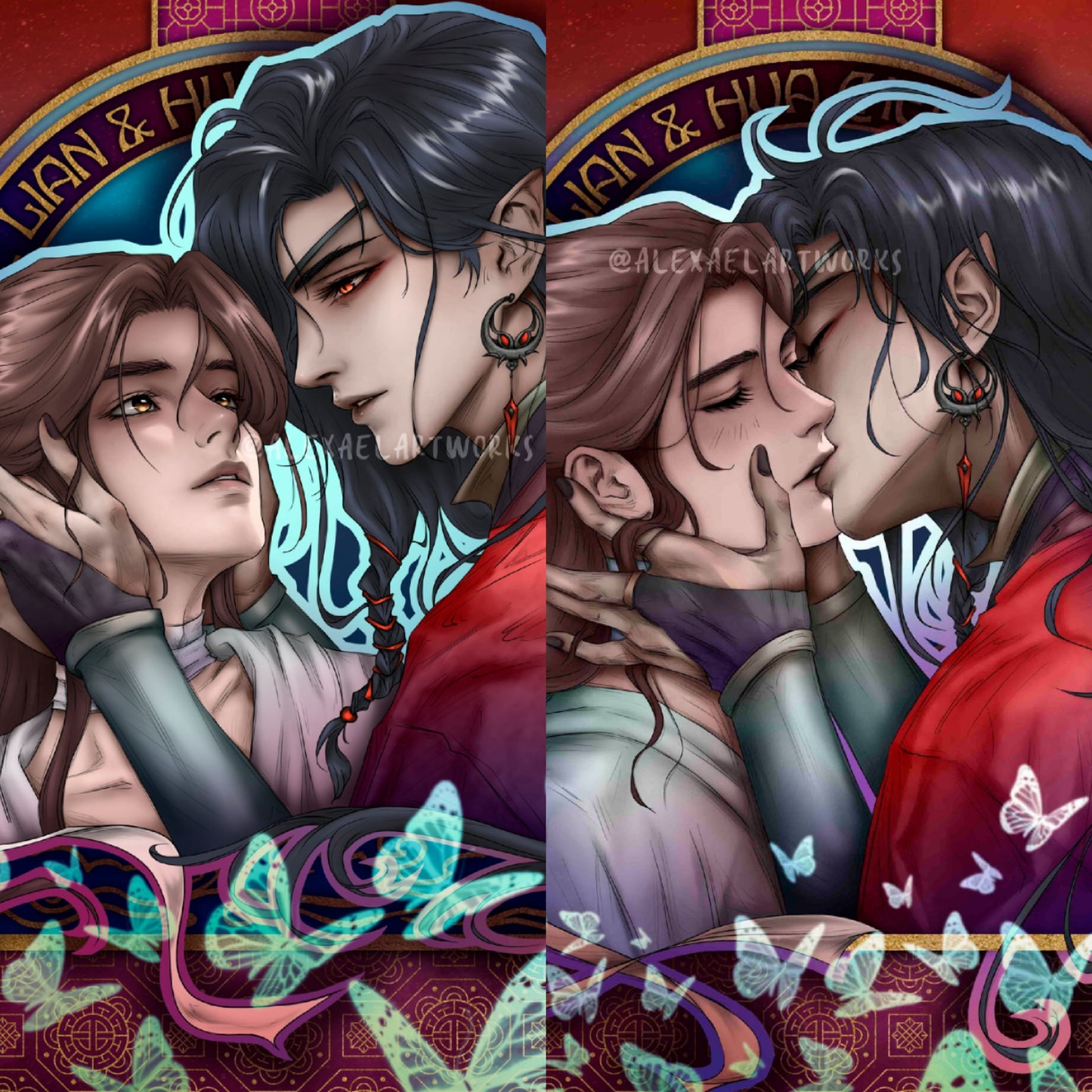 📞 Fanart HOLOGRAPHIC phone case