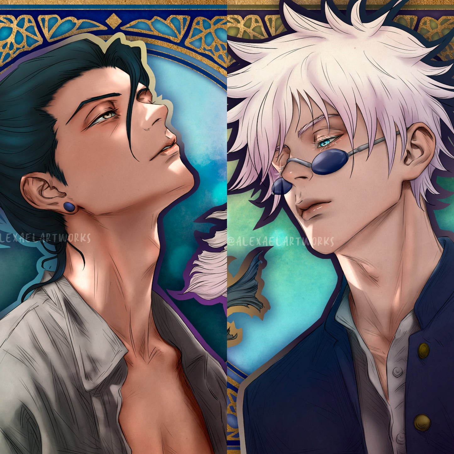📞 Fanart HOLOGRAPHIC phone case