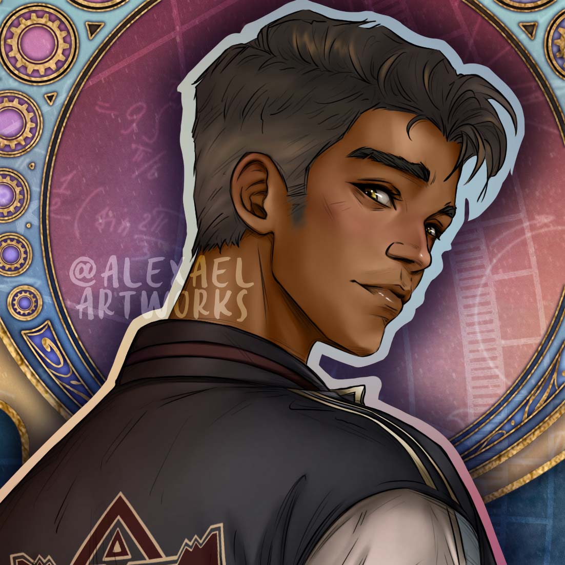 Jayce & Viktor Modern AU inspired by @stitch.spring.clothing collection