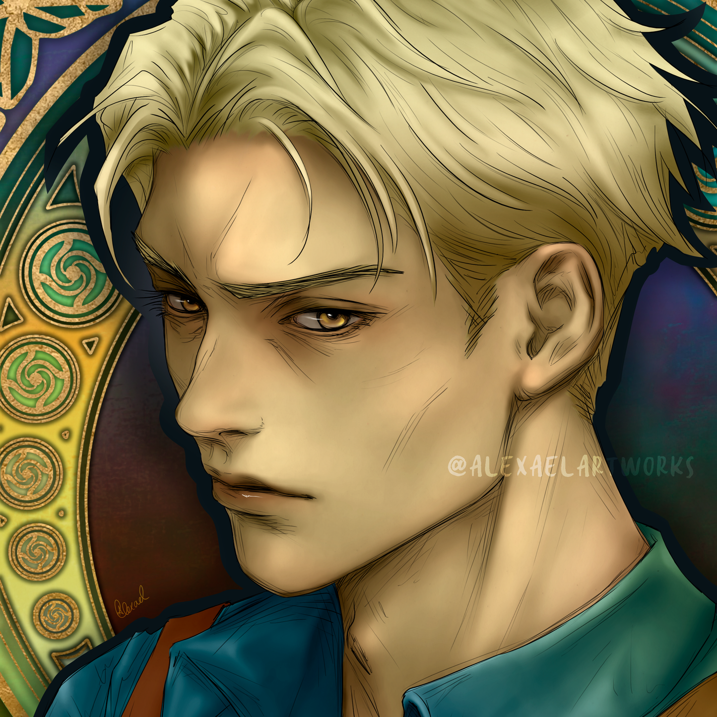 Nanami (detailed close-up portrait)