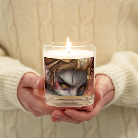 Lucifer Fallen Angel 🕯️ Glass jar soy wax candle