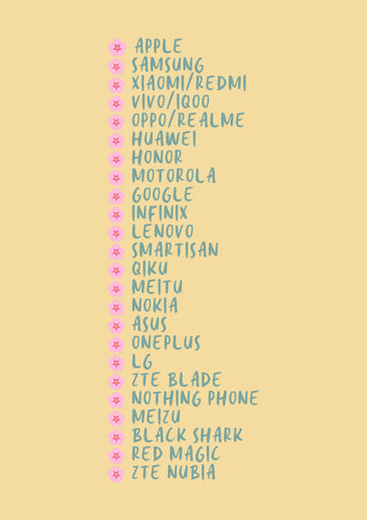 📞 Fanart HOLOGRAPHIC phone case