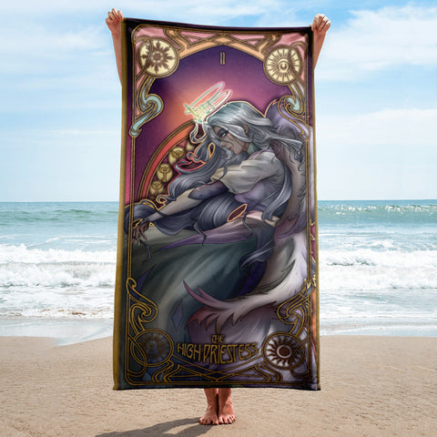 Sera Tarot Card 🏖️ Hellish Towels 🔥 Infernal Towels