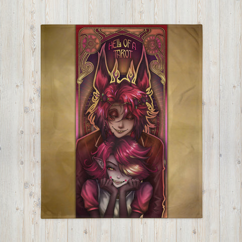 Alastor & Niffty 🔥 Hellish Blankets ~ Mantas Infernales
