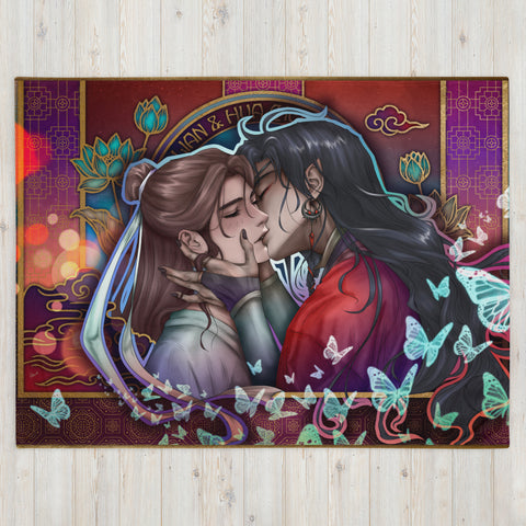 Hualian Kiss ♥️ Fanart Blankets ~ Mantas Fanart