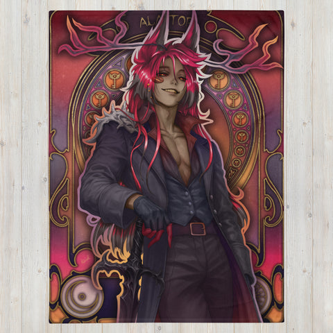 Medieval Fantasy Alastor 🔥 Hellish Blankets ~ Mantas Infernales