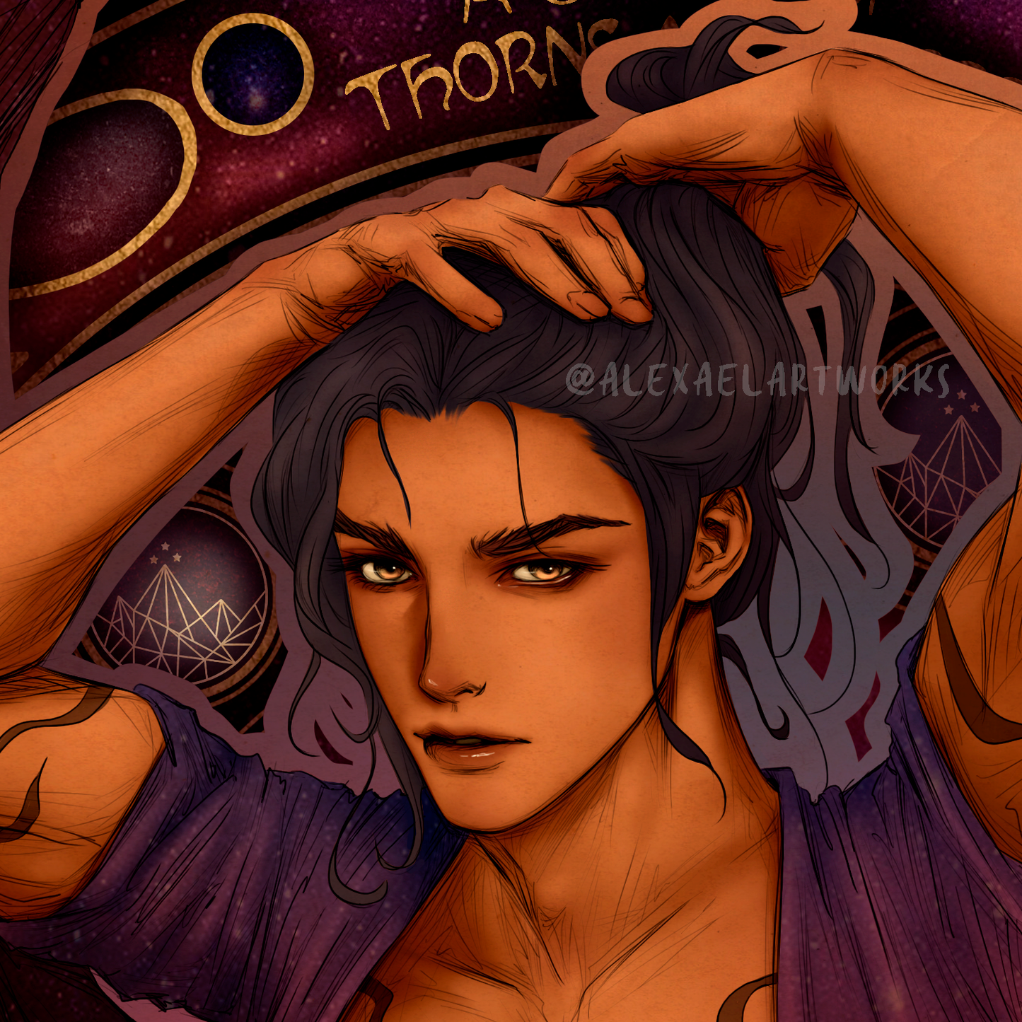 Cassian in Art Nouveau style