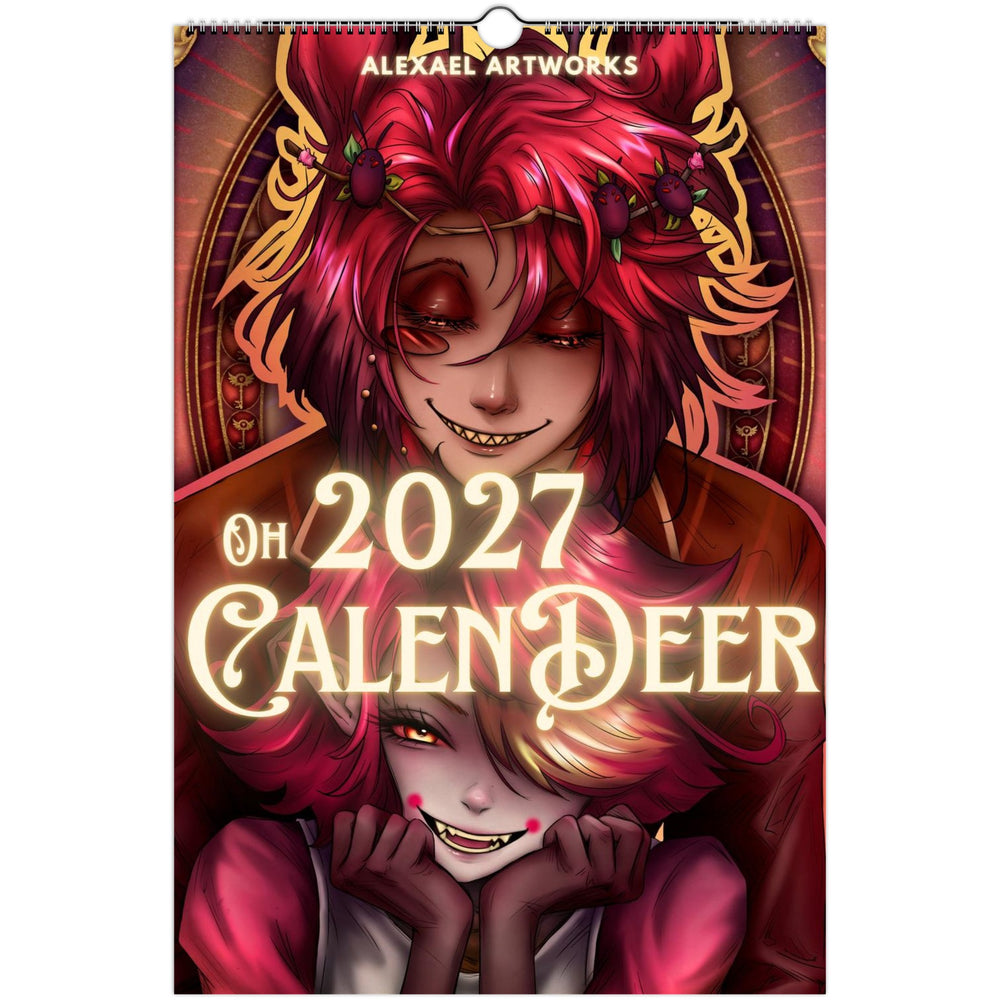 Oh CalenDeer 2027 (US and Canada) — NEW 2027 Illustrations