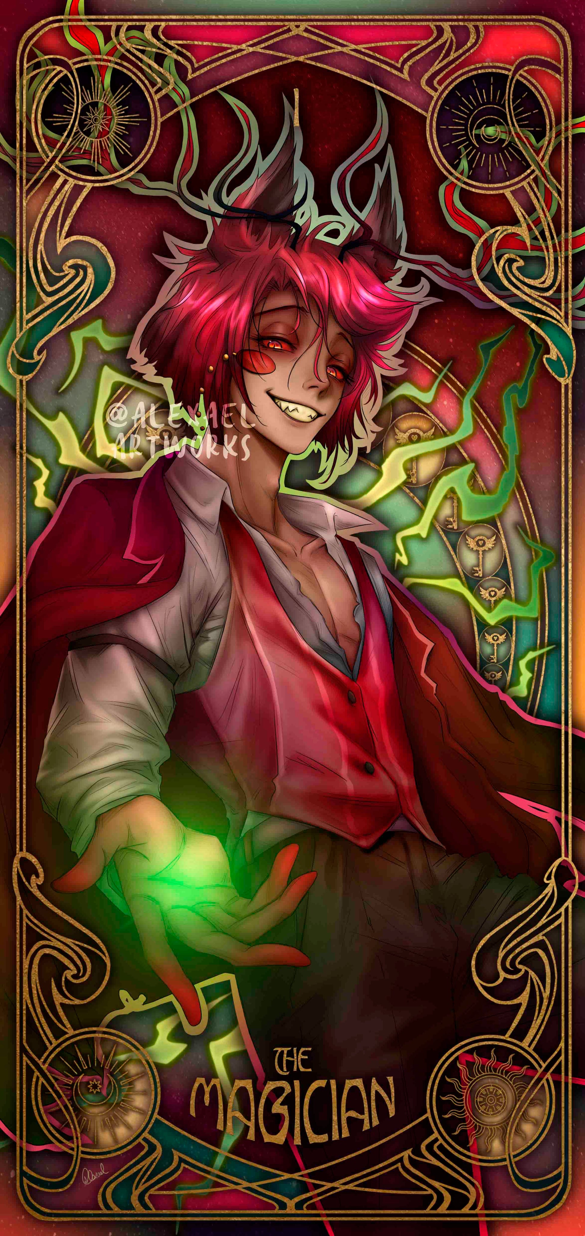 Alastor Tarot Card – Alexael Artworks