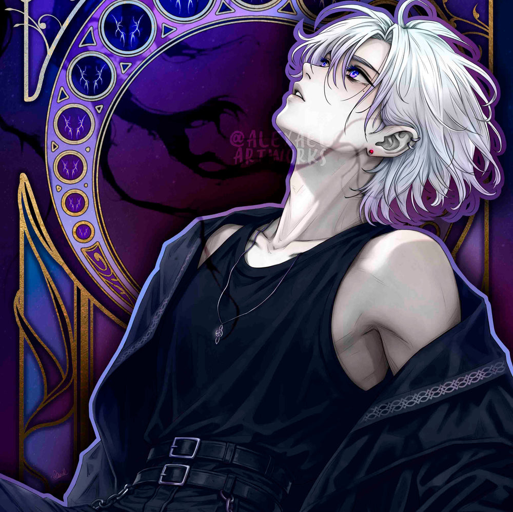 Ash The Fallen in Art Nouveau style
