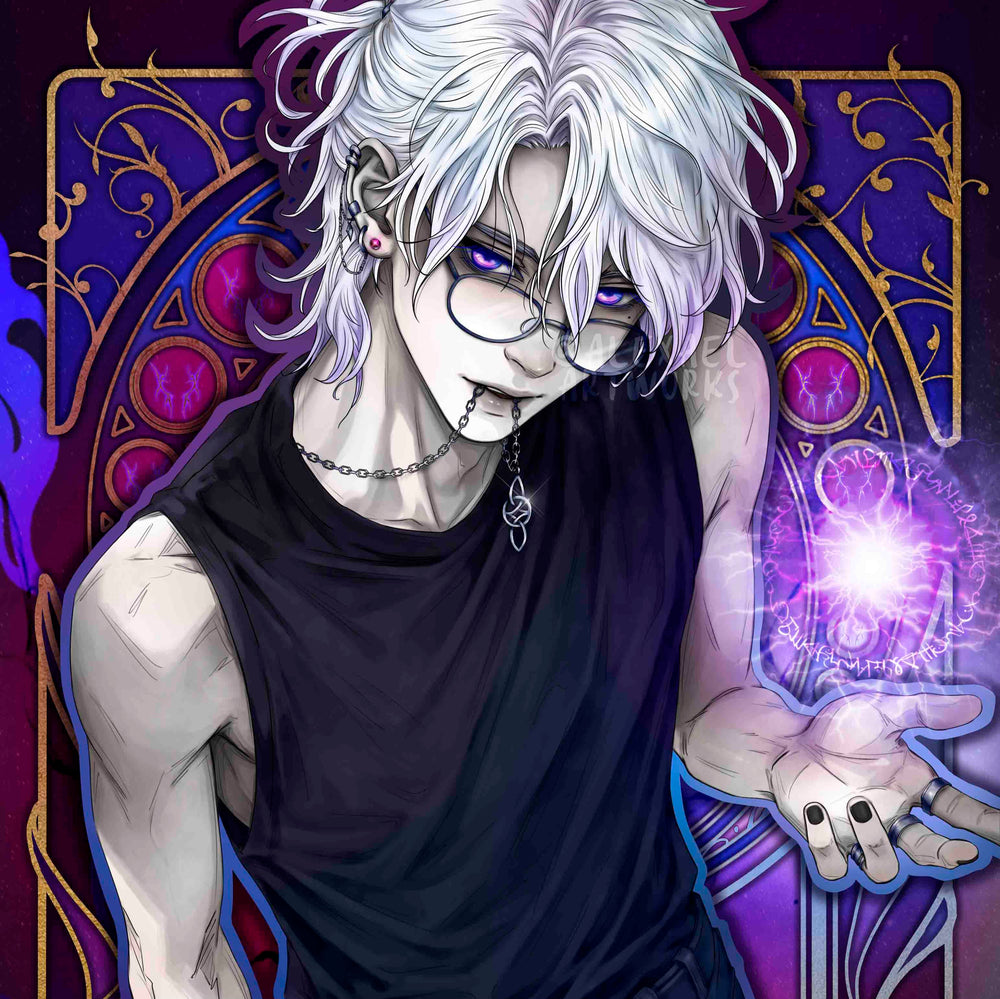 Ash Allen in Art Nouveau style