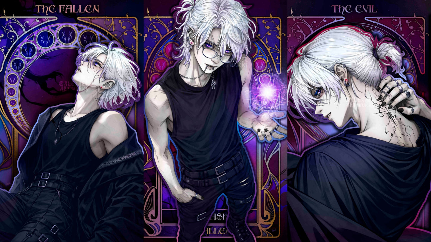 Ash Allen in Art Nouveau style