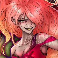 Cherry Bomb Tarot Card