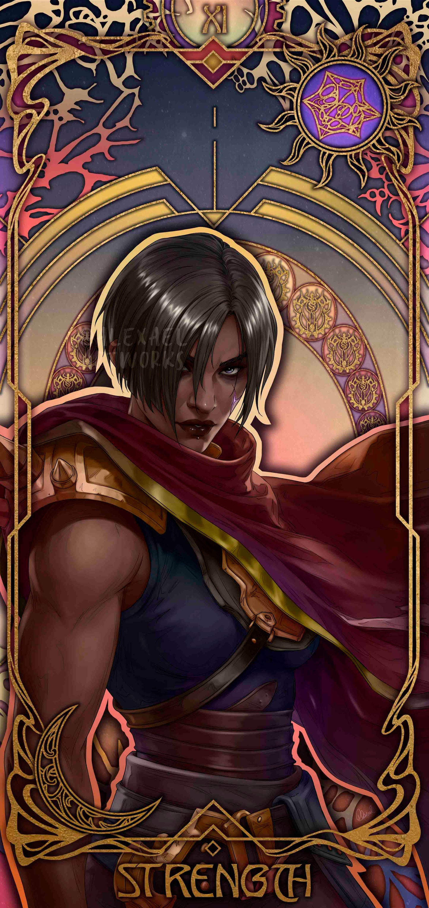 Sevika Tarot Card