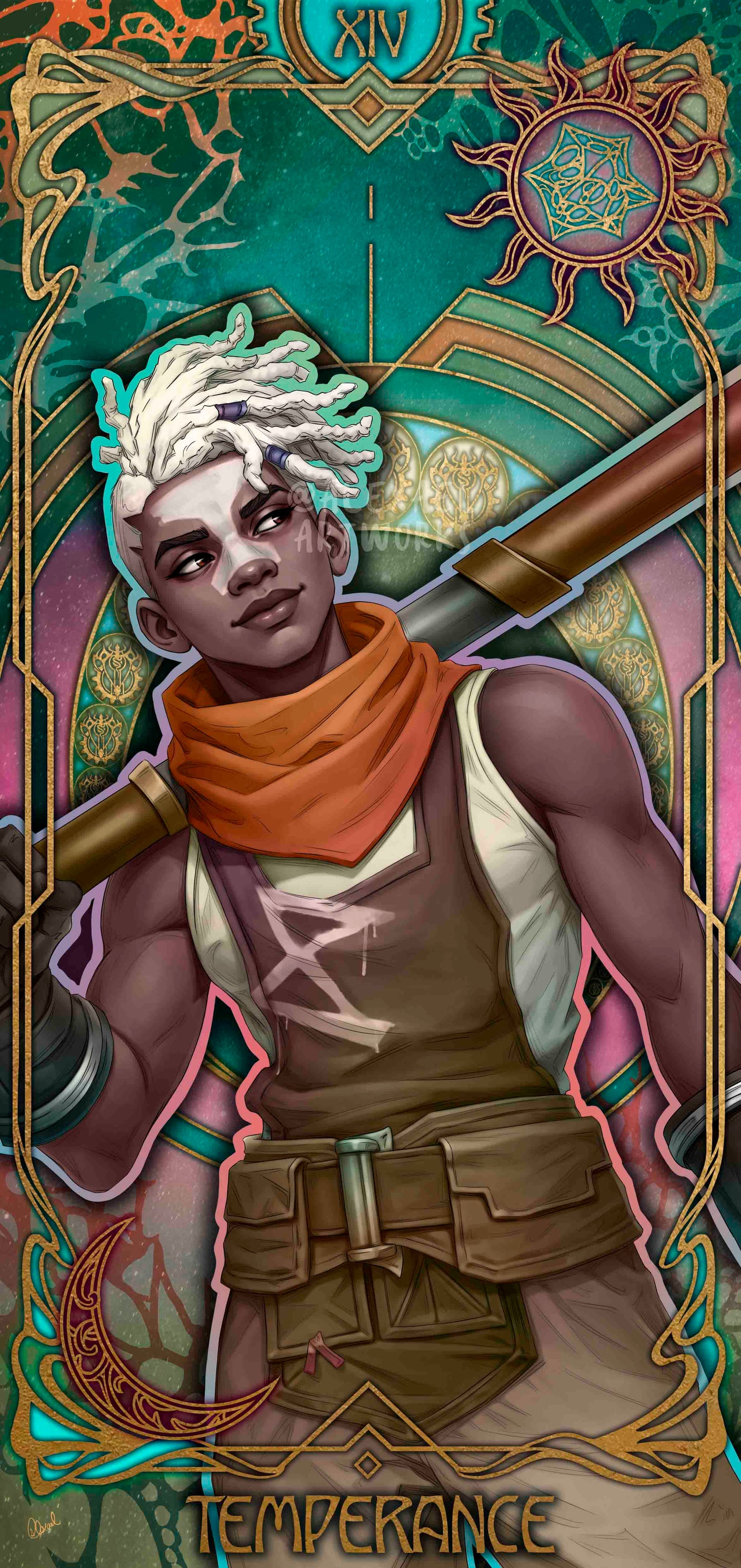 Ekko Tarot Card