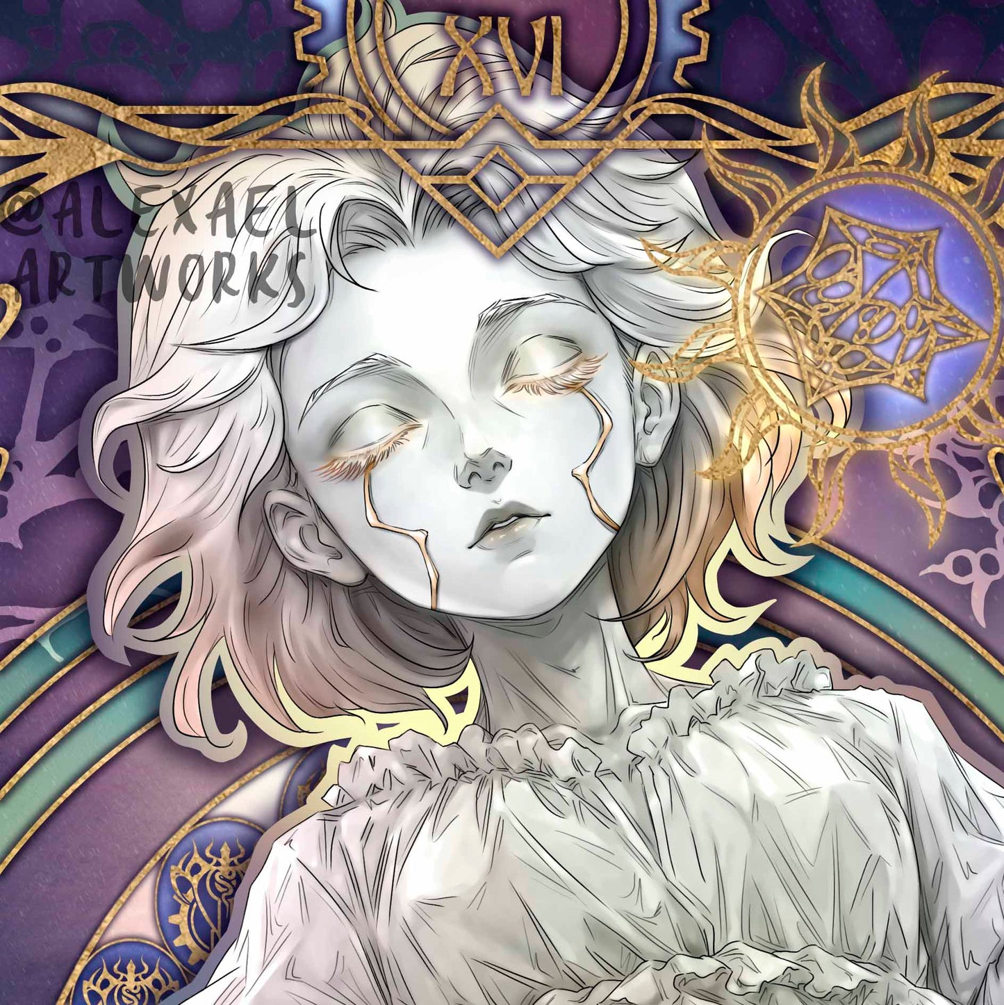 Singed (and Orianna) Tarot Card