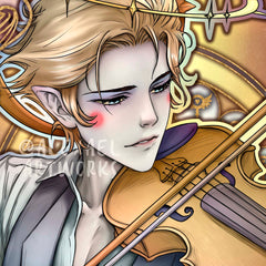 Lucifer Angel Tarot Card