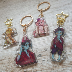 Sasha: A Fool's Fortune Keychain