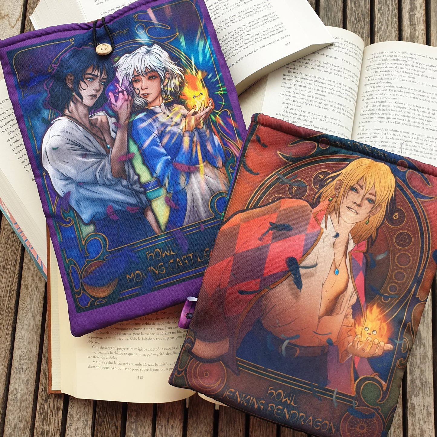 Book Sleeve Howl &amp; Sophie