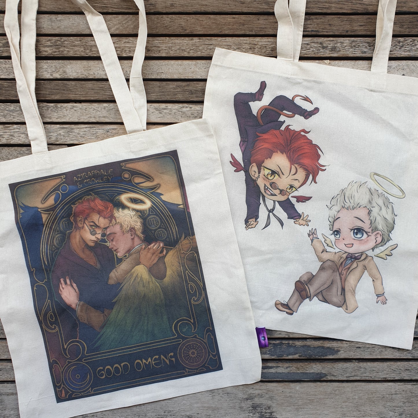 Good Omens Tote Bag