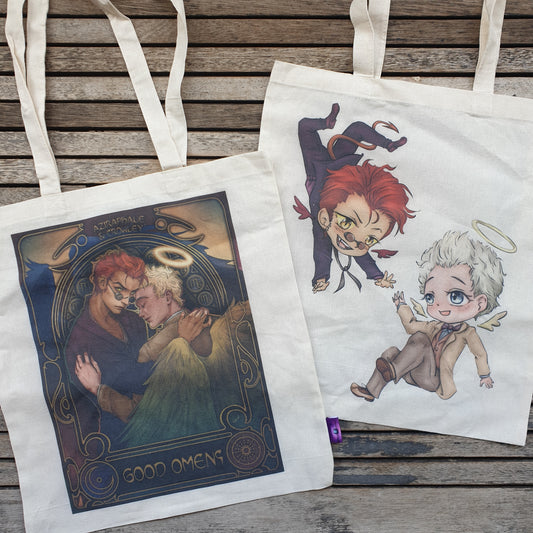Good Omens Tote Bag