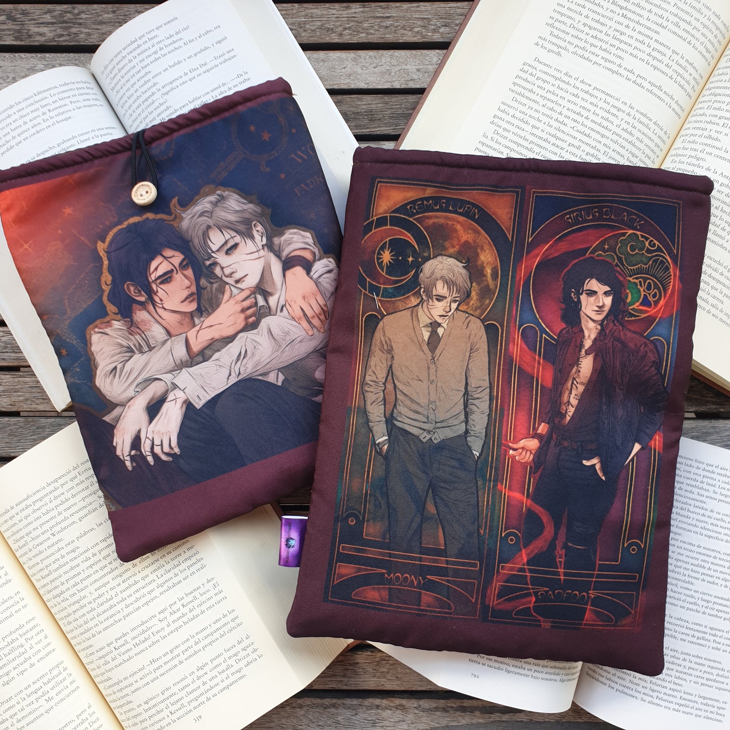 Sirius &amp; Remus Book Sleeve