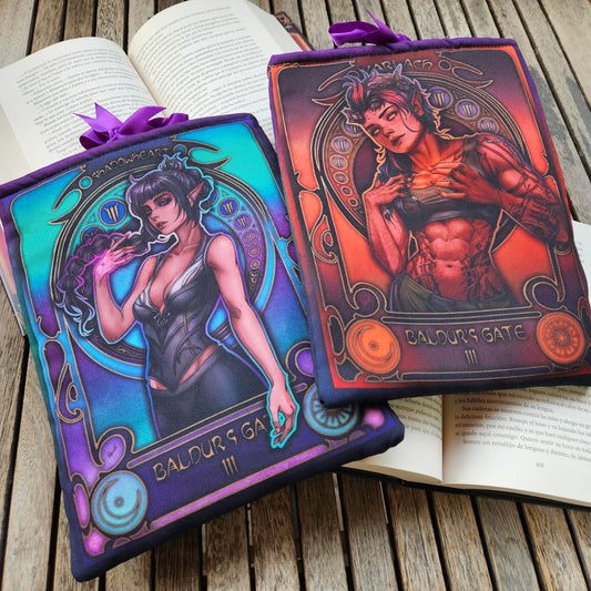 Book Sleeve Karlach &amp; Shadowheart