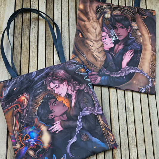 Tote Bag All Over - Violet &amp; Xaden
