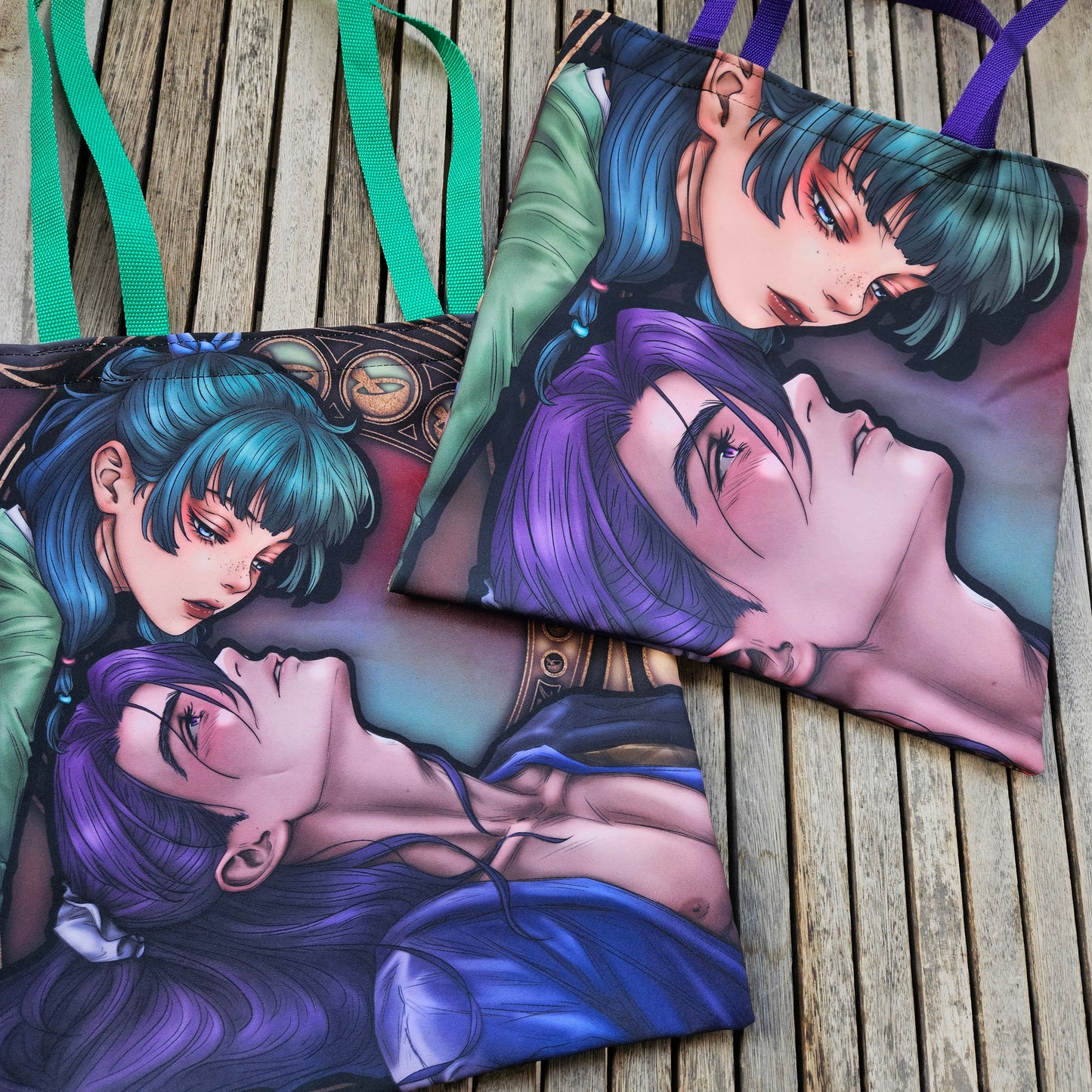 Tote Bag All Over - MaoMao &amp; Jinshi