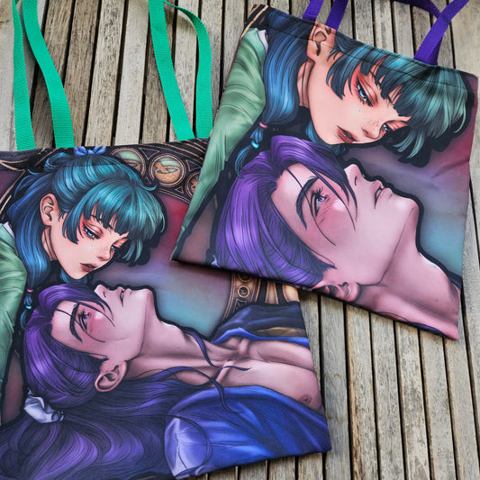 Tote Bag All Over - MaoMao &amp; Jinshi