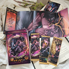 Dust Jacket Fourth Wing, Iron Flame & Onyx Storm