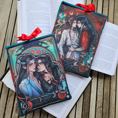 Book Sleeve Xie Lian & Hua Cheng + Lan Wangji & Wei Wuxian