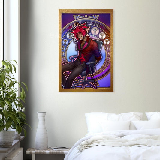 Aluminum Print ◆ Alastor The Most Powerful Sinner ◆ Vox Chair