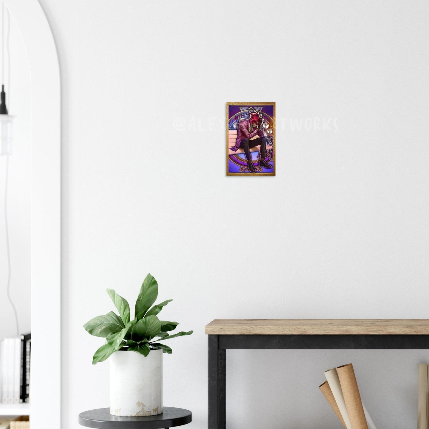 Aluminum Print ◆ Alastor The Most Powerful Sinner ◆ Rosie Bench