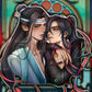 Grandmaster of Demonic Cultivation in Art Nouveau style