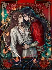 Heaven Official's Blessing in Art Nouveau style