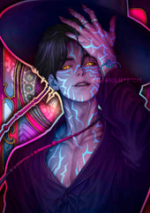 Jinu in Art Nouveau style