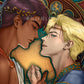 Captive Prince in Art Nouveau style