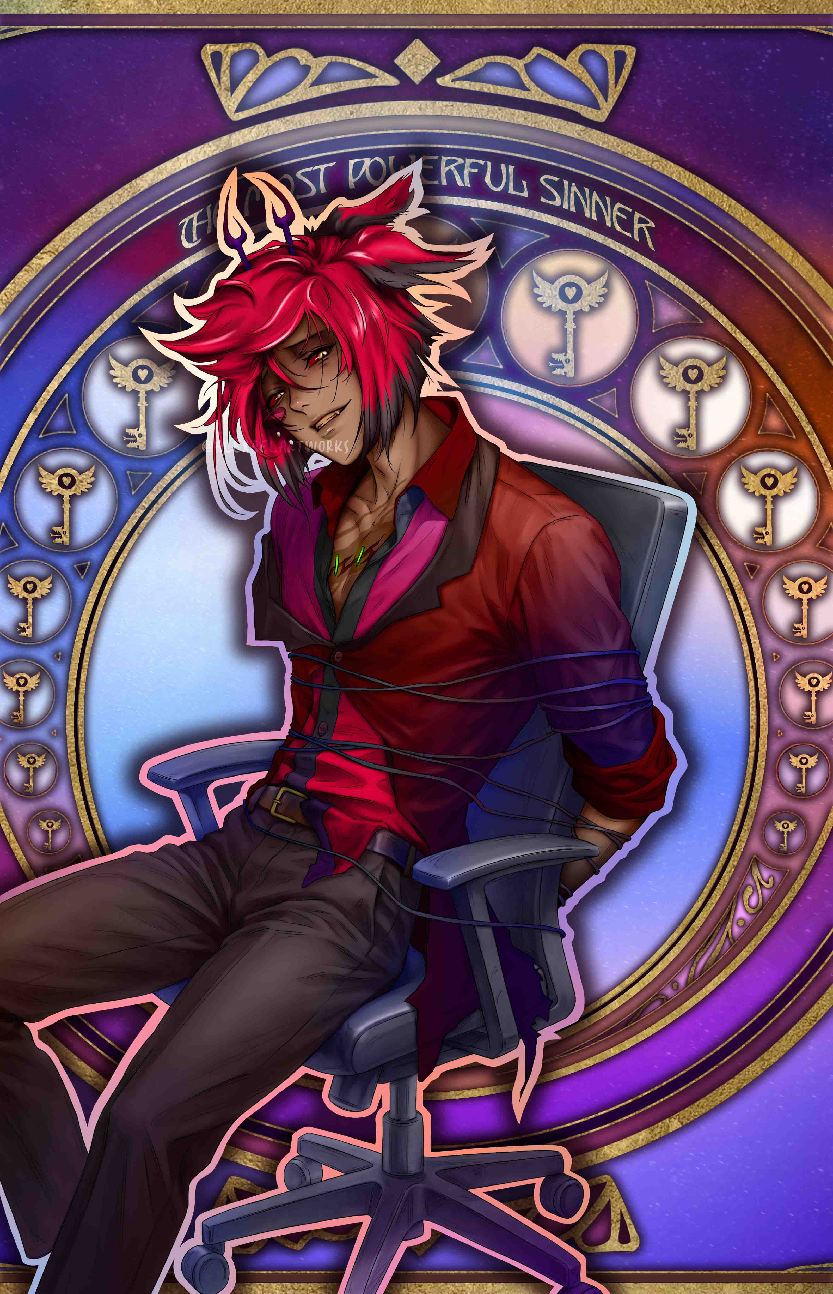 Alastor The Most Powerful Sinner – Alexael Artworks