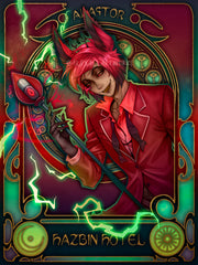 Alastor in Art Nouveau style