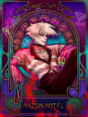 Angel Dust in Art Nouveau style