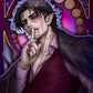 Count Lucien Lazarus of House Noctis in Art Nouveau style