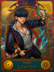 Mashle in Art Nouveau style